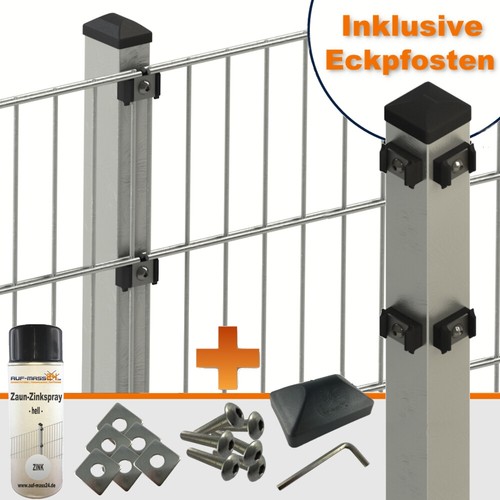 Gartenzaun metall inkl - gartenzaun,