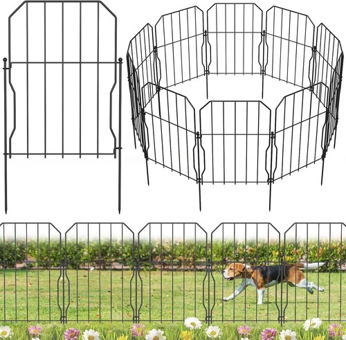 Gartenzaun metall steckzaun - metall,