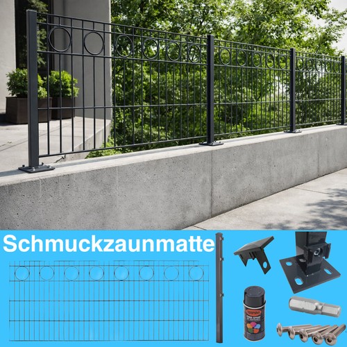 Stabgitterzaun schmiedezaun - stabgitterzaun,