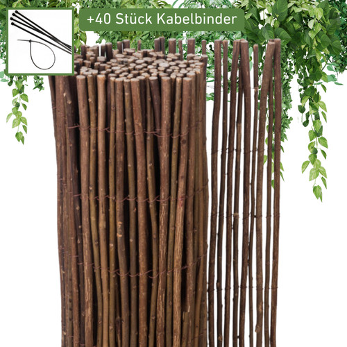 Weidenmatte balkon weiden zaun - weidenmatte,