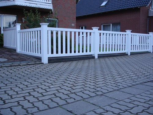 Lattenzaun kunststoffzaun - lattenzaun,