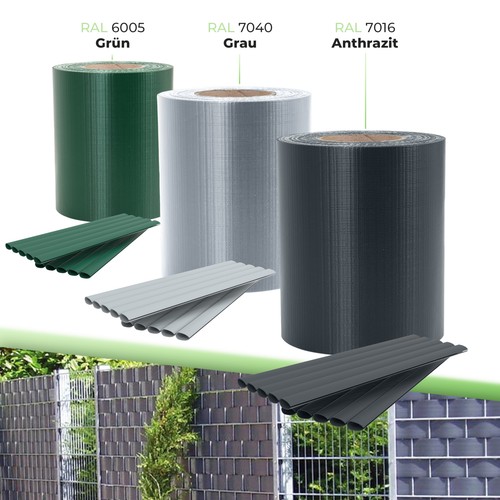 Pvc sichtschutz streifen rolle - sichtschutz,