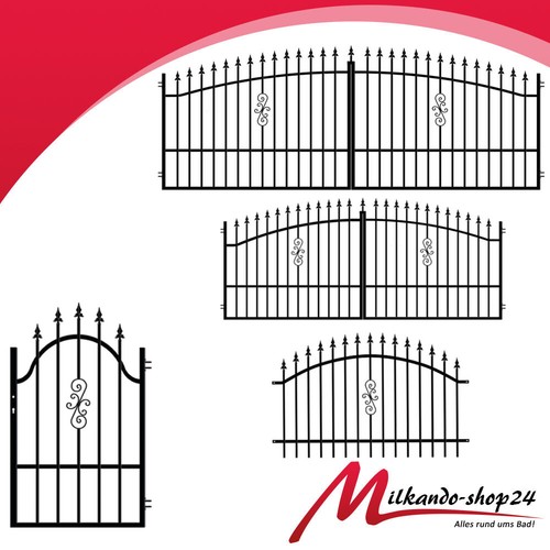 Zaun metallzaun gartenzaun - metallzaun,