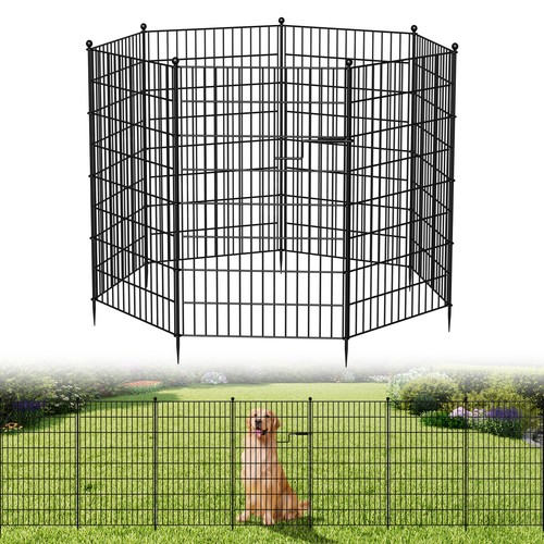 Metall gartenzaun steckzaun - metall,