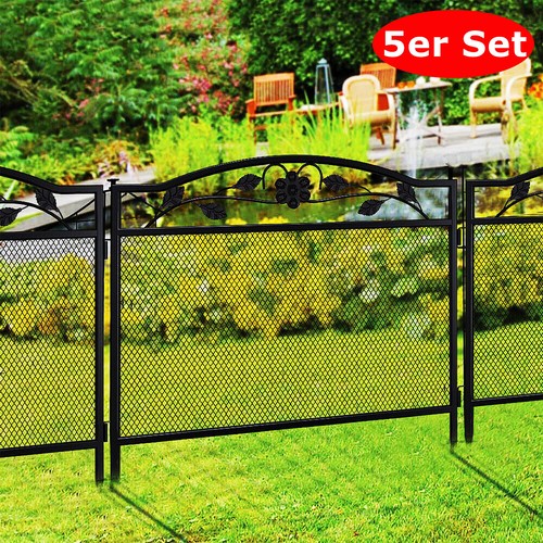 Teichzaun gartenzaun 5tlg - gartenzaun,
